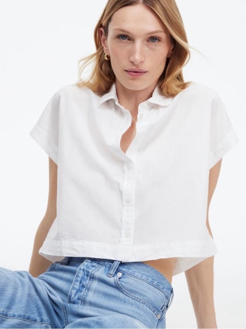 Madewell Dolman Crop